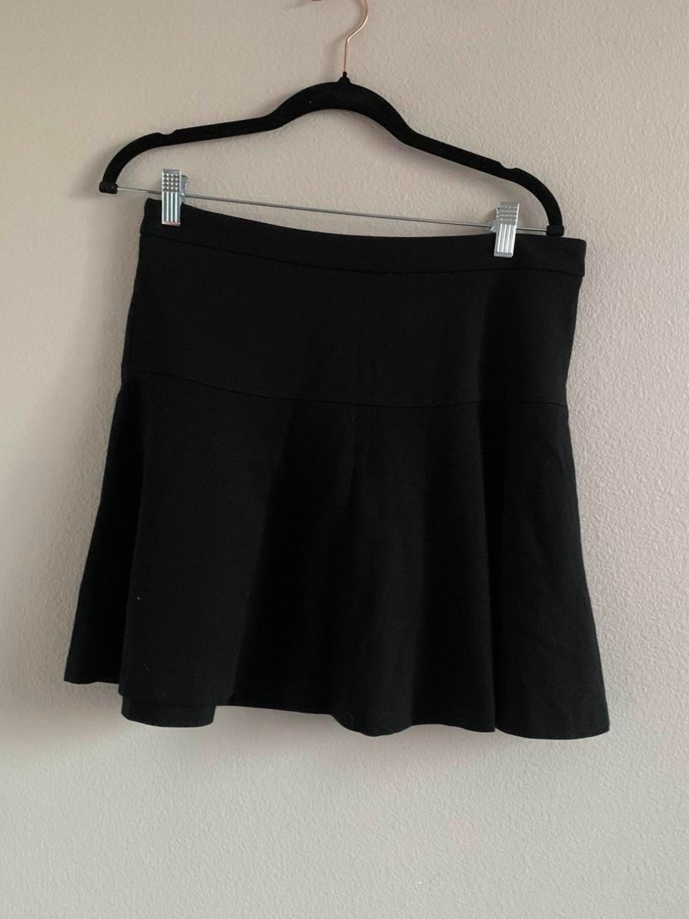 Women's Black A-Line Skirt - Versatile Flared Style